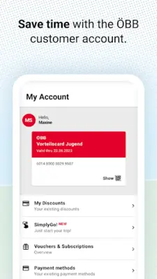 ÖBB Tickets android App screenshot 2